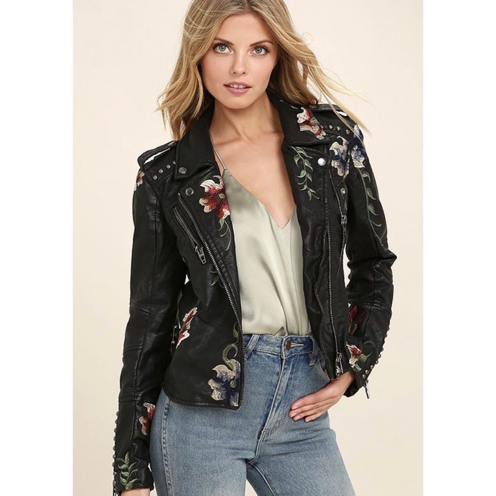 Blank NYC “Miss Me” Leather Jacket